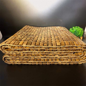 金丝楠木凉席麻将席子绿色方块木质可定制冰丝儿童孕妇无毛刺床席