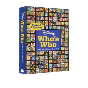 英文原版 disney who's who 迪斯尼皮克斯动画人物百科大全 名人录