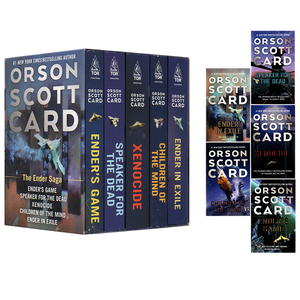 英文原版小说 安德的游戏 The Ender's Shadow Series 5册盒装 课外读物 太空科幻小说 死者代言人  Orson Scott Card
