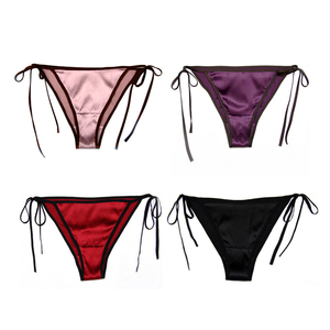 蚕丝女真丝内裤系带