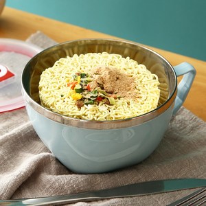 大学生开学餐具泡面碗带盖 学生宿舍方便面杯饭盒便当盒吃饭碗