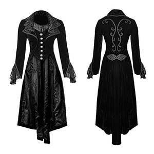 小屋の外贸欧美万圣节女裙哥特式蕾丝花边女仆表演服服饰0人付款129