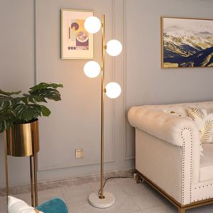 欧式落地灯客厅新品轻奢装饰卧室床头创意沙发边现代简约立式台灯