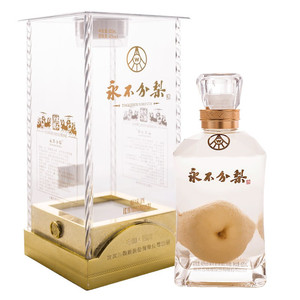 五粮液 股份永不分梨 酒永不分离 酒40度620ml单瓶梨酒礼盒礼品酒