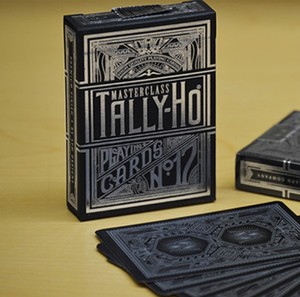 默默纸牌tally-ho masterclass deck美国th大师级花切魔术扑克牌