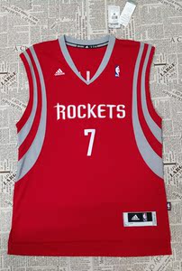 正品adidas阿迪达斯nba林书豪火箭队swingman球衣
