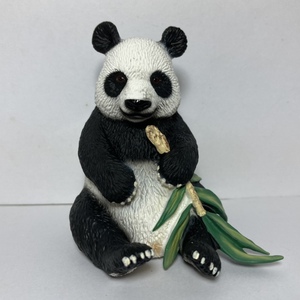 思乐Schleich 绝版野生动物模型摆件 吃竹子大熊猫 14664 正品