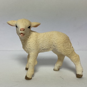 思乐schleich 13744 站立小绵羊 绝版农场动物模型玩具 正品