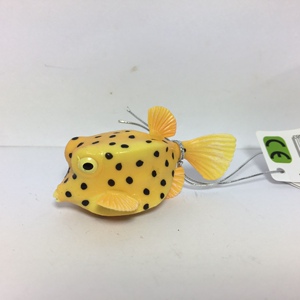 高品质出口co 动物模型 88788 盒子鱼 粒突箱鲀 正品现货