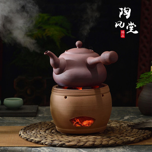 红泥小火炉烧柴