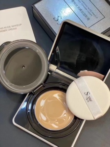 (新日期)奢悦湿粉膏syue水光裸妆粉底液bb遮瑕保湿气垫官网正品