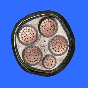 天津小猫线缆zr-yjv 4×150 1×70阻燃国标无氧铜五芯电力电缆