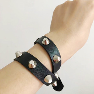 欧美时尚铆钉朋克金属摇滚原宿情趣项圈情侣潮流项链时尚手链