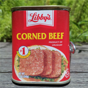 乌拉圭进口 利比牌咸牛肉罐装速食罐头 libbys corned beef 340g