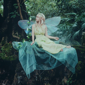 影楼新款梦幻森系唯美精灵公主仙子艺术照仙女裙唯美写真摄影服装