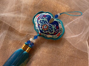 故宫博物院 大吉如意香囊衣柜古风香包汽车挂饰挂件生日新年礼物