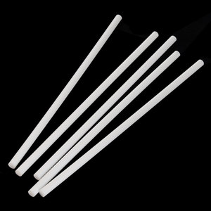 全四氟搅拌棒ptfe包304不锈钢搅拌棒液体实验引流手动pfa搅拌软棒