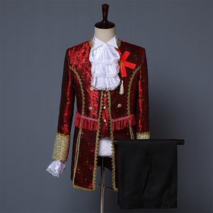 男士宫廷白马王子欧洲皇室礼服网红直播话剧夜场古装仪仗队演出服