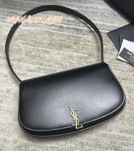 YSL/圣罗兰 VOLTAIRE 皮革迷你 肩背包 腋下包 翻盖半月包 女包