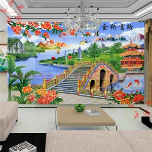 外墙风景图瓷砖
