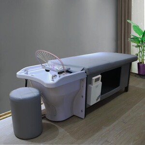 美发泰式洗头床理发店发廊专用平躺头疗熏蒸按摩多功能一体洗发床