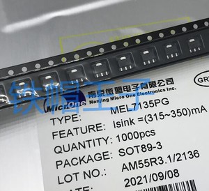 原装微盟 mel7135pg l7135 sot89 恒流350ma 大功率led驱动芯片ic