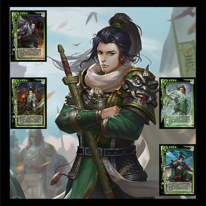 三国皮肤 自印卡 实体卡 朱然 朱然(界) 全幅卡