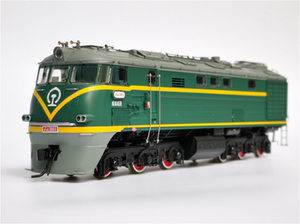 n27-吉祥天火车模型 1比87 老东风/东风3内燃机车 df/df3三窗版ho