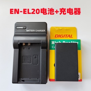 适用尼康P950 P1000 J1 J2 J3 V3 AW1微单相机EN-EL20电池+充电器