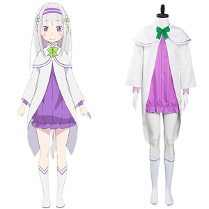 从零开始的异世界cos艾米莉亚cosplay动漫服装