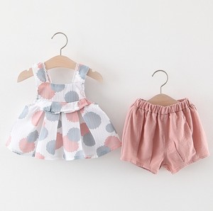 女童夏天套装0-1-3婴儿衣服夏小儿童两件套6一岁半女宝宝夏装洋气
