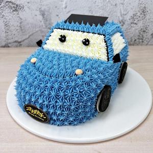 新款网红小汽车卡通儿童生日蛋糕模型样品仿真定制流行橱窗摆设