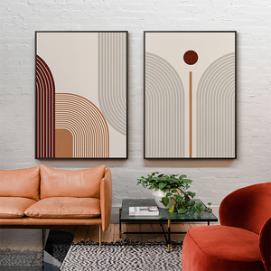 美森映象现代客厅沙发背景墙抽象轻奢装饰画北欧餐厅创意挂画壁画