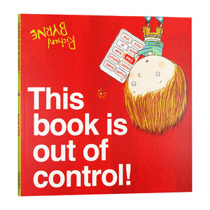 这本书疯了 This Book is Out of Control 英文原版儿童英语绘本 幼儿园中班 亲子共读 进口课外阅读故事图画书籍