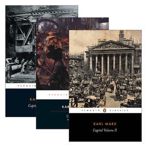 资本论1-3册套装 Capital 1-3 卡尔马克思 Karl Marx Penguin Classics企鹅经典 英文原版经济学读物 进口英语书籍