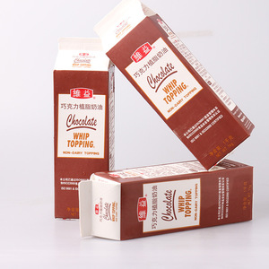 维益巧克力植脂奶油 烘焙淡奶油巧克力味冰淇淋慕斯蛋糕裱花原料