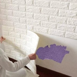 粘性强墙贴防潮防霉墙砖纹客厅墙纸防水卧室泡沫装饰壁纸
