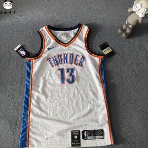 【清水】nike paul george 保罗乔治 雷霆 球衣 男款 864437-104