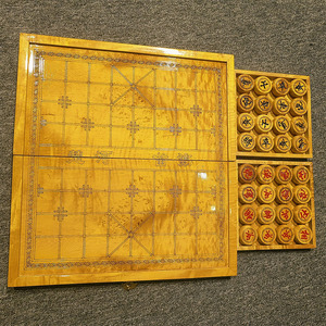 象棋折叠棋盘木质
