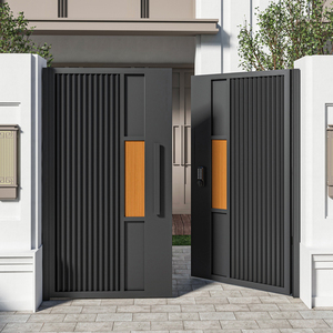 别墅门双开门铝合金