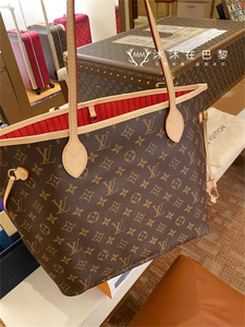 lv/路易威登 经典neverfull老花子母包购物袋手提单肩女包m41178