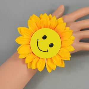 手花手腕花幼儿园运动会太阳花六一表演演出用儿童跳舞舞蹈手环花