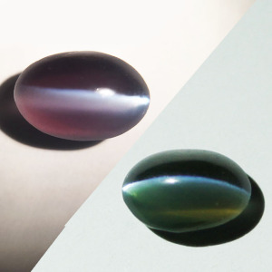 06ct 天然金绿宝石 变石 猫眼  亚历山大变石 裸石镶嵌 gia证书