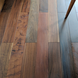 tc 南美重蚁木素板无甲醛纯实木地板原木拉巴乔紫檀家用厂家直销