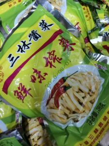 榨菜丝 上海特产三林酱菜68g包装 咸菜泡菜下饭菜包邮小星莎莎感