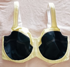 版衣瑕疵清 拼色文胸无胸垫速干轻薄透气女士内衣加宽肩带有钢托