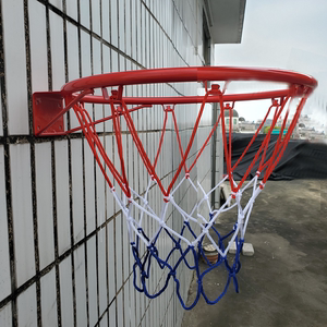 篮球家用大号训练球蓝架室外篮板网铁篮球框儿童打孔挂墙挂式球篮