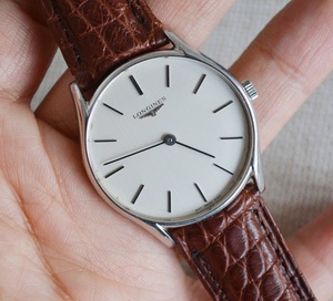 二手瑞士古董手表 七十年代老浪琴男士手动机械手表 浪琴l847