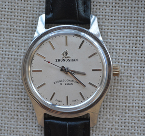 二手老式国产古董表 南京钟山牌男士手动机械手表 9钻机芯