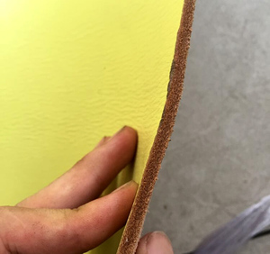 植鞣革牛皮料真皮头层厚皮diy手工皮料真皮厚度4mm皮革面料树膏皮